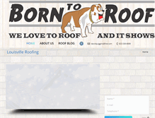 Tablet Screenshot of borntoroof.com